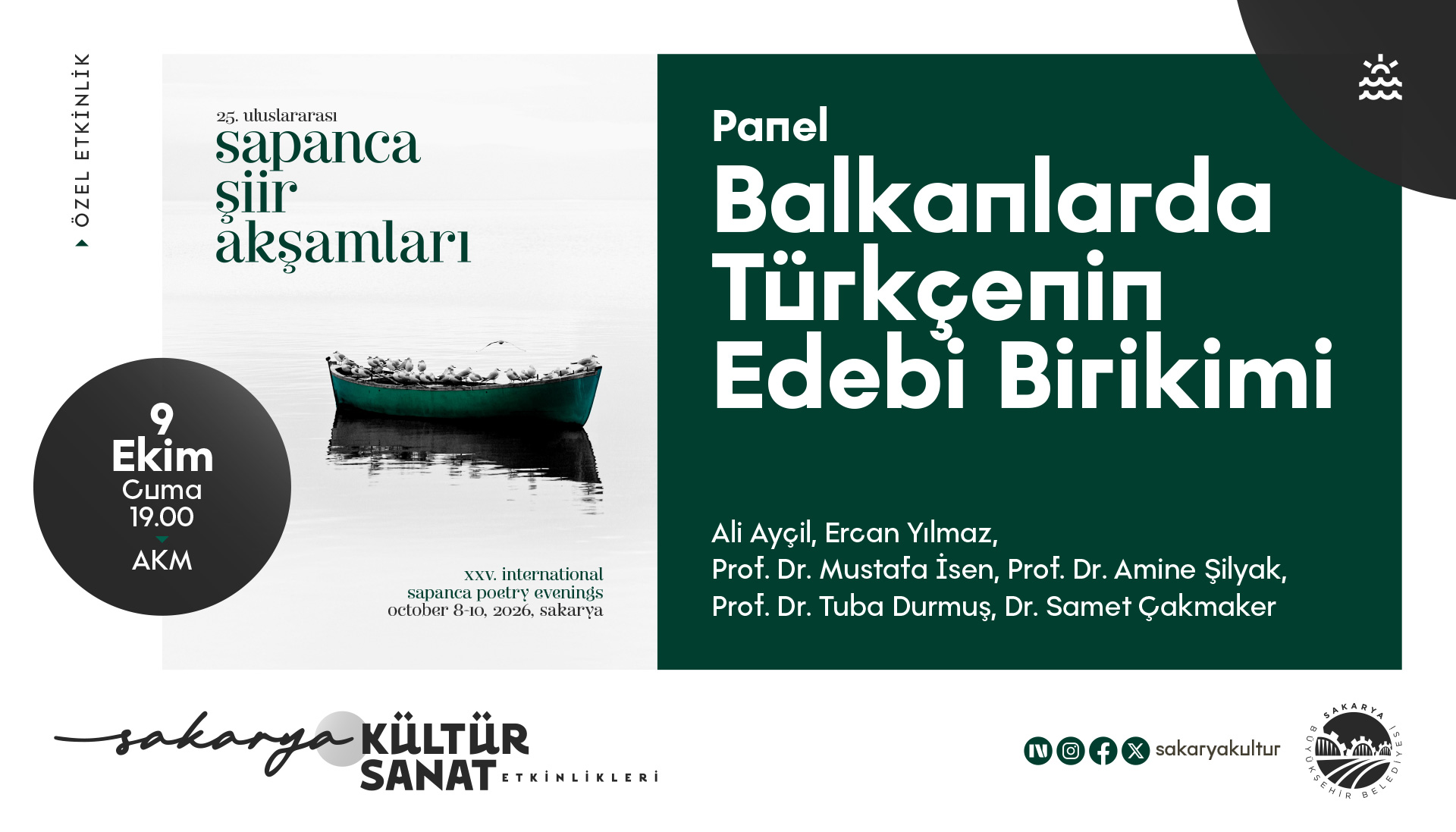 SAPANCA ŞİİR AKŞAMLARI